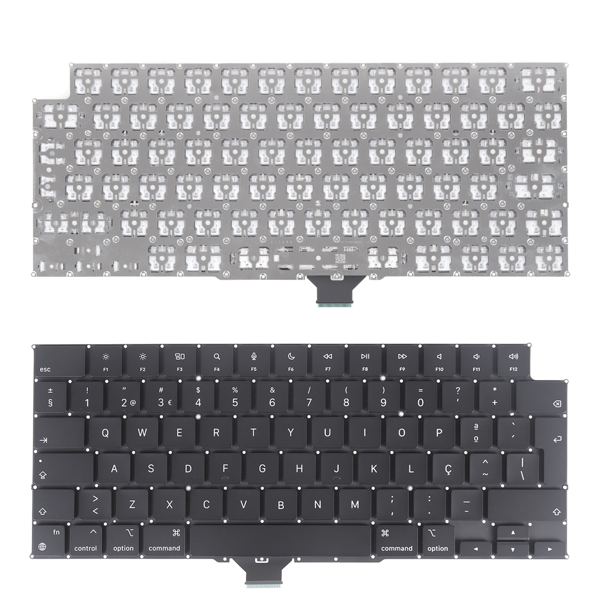 Picture of New Replacement Laptop Keyboard For Apple Macbook Pro A2442 A2485 BLACK(Without backlit) PO Layout